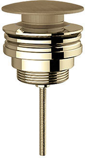 Eurorama Pop Up Brass Valve Sink Bronze