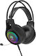 Marvo Over Ear Gaming Headset with Connection USB