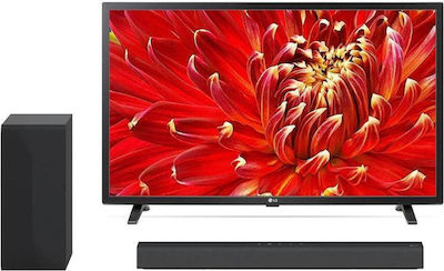LG Smart Τηλεόραση 32" Full HD LED 32LQ63006LA + Soundbar S40Q 2.1 HDR (2022)