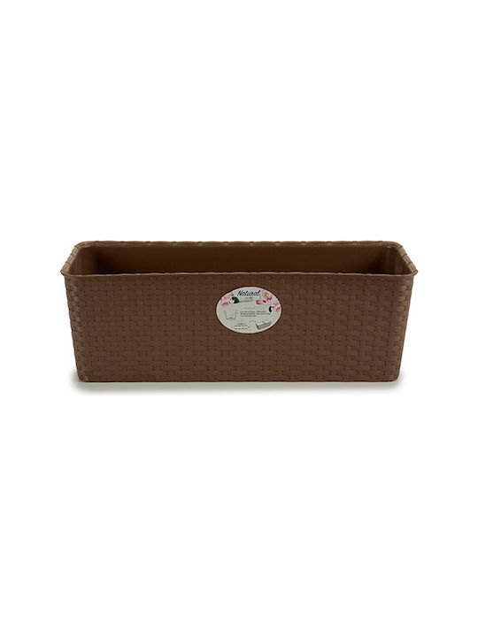 Stefanplast Blumenkasten 18x49cm Coffee S3601673