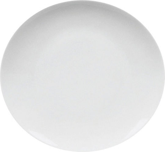 Güral Porselen Plate Shallow made of Porcelain White with Diameter 26cm