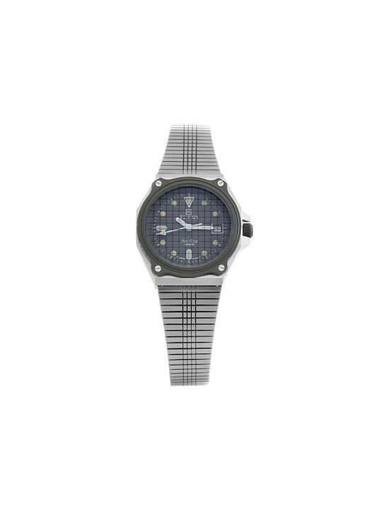 Tetra Watch with Metal Bracelet