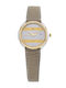 Tetra Women's Watch with Gray Leather Strap