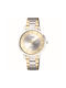 Q&Q Watch with Gold / Gold Metal Bracelet