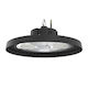 Eurolamp Φωτιστικό Καμπάνα 200W Φυσικό Λευκό 36000lm με Ενσωματωμένο LED Μαύρο Ø15.3cm