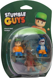 Giochi Preziosi Miniature Toy 3 Φιγούρες Stumble Guys (Various Designs/Assortments of Designs) 1pc