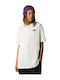 Women's Athletic Oversized T-shirt White