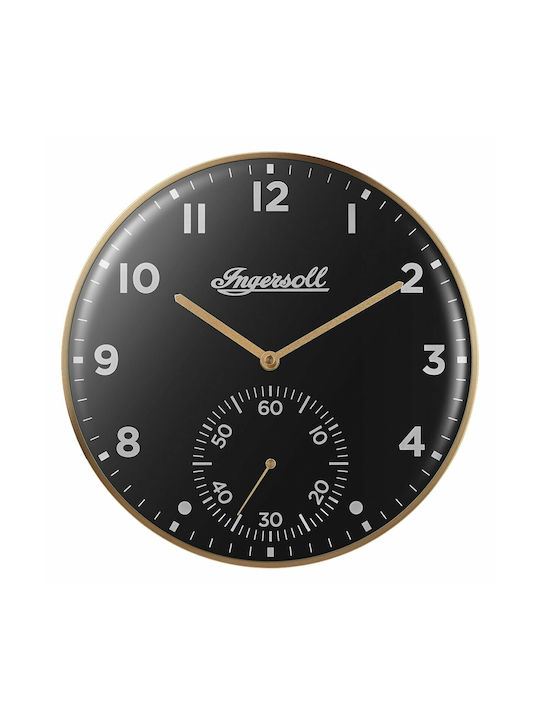 Wall Clock Gold