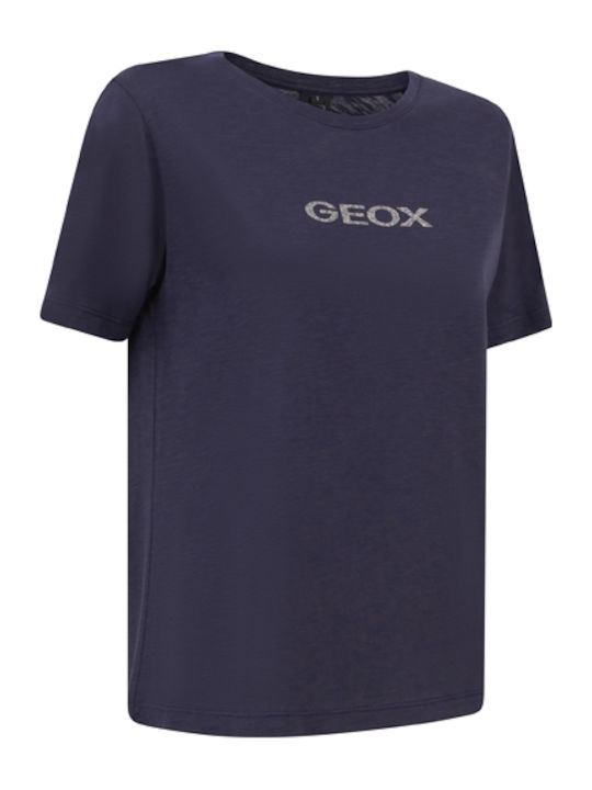 Geox Γυναικείο T-shirt Μπλε