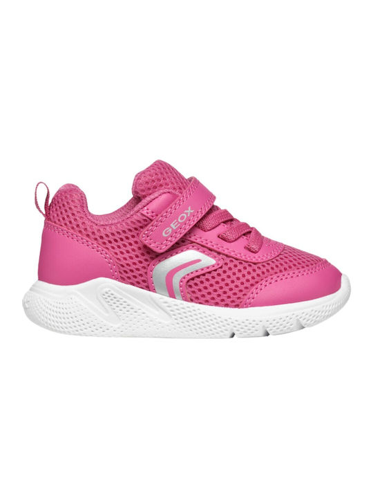 Geox Kids Sneakers Anatomic with Scratch Fuchsia