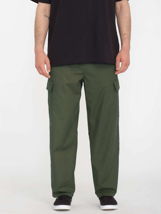 Billow Παντελόνι Cargo σε Loose Εφαρμογή Squadron Green