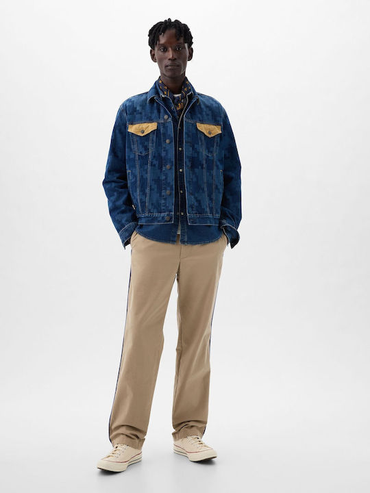 '90s Trousers Elastic in Loose Fit khaki