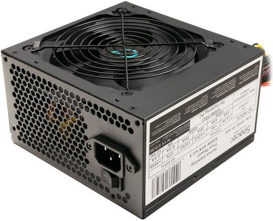 Spacer TP500 500W Schwarz Computer-Netzteil Voll verkabelt
