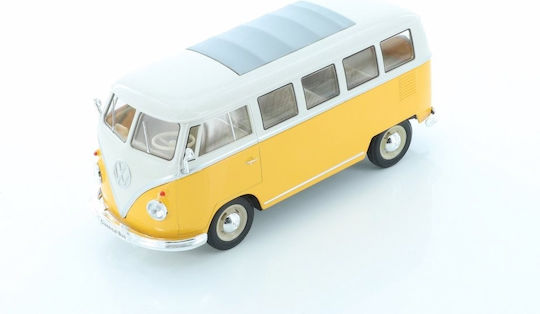 Welly Volkswagen Φιγούρα Μοντελισμού Αυτοκίνητο Κίτρινη σε Κλίμακα 1:24