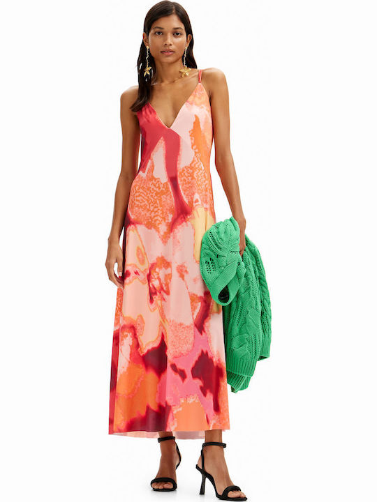 Desigual Dress Wedding - Christening Orange Dress
