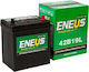 Eneus Car Battery with 40Ah Capacity
