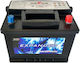 Expanded Car Battery with 55Ah Capacity