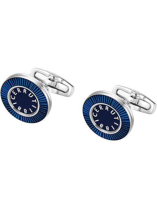 Cerruti Cufflinks of Steel Blue