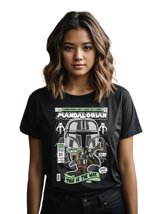 Pop Culture T-shirt Krieg der Sterne Schwarz