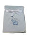 Kikka Boo Κουβέρτα Αγκαλιάς & Λίκνου Elephant Fleece Κοραλί Blue 75x100εκ.