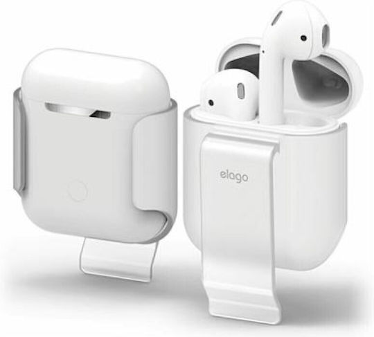 Holder με Γάντζο σε Διάφανο χρώμα για Apple AirPods