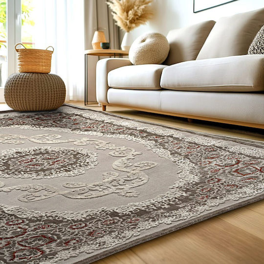 Beauty Home Σετ Καλοκαιρινά Χαλιά Κρεβατοκάμαρας Μπεζ 9966-ΣΕΤ 3τμχ