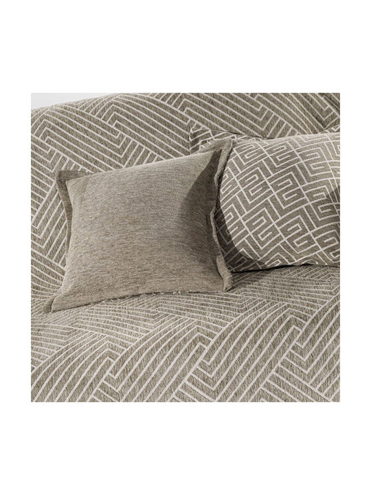 Guy Laroche Decorative Pillow Case Taupe 50x50cm.