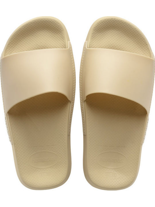 Classic Frauen Flip Flops in Beige Farbe