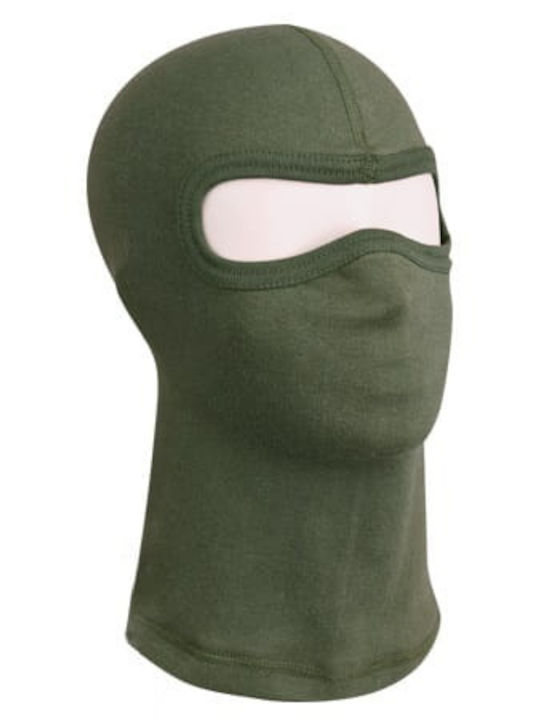 Volles Gesicht Unisex Beanie Gestrickt in Khaki Farbe