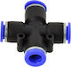 Geko G03053 Bewässerungsverbinder 10mm Blau