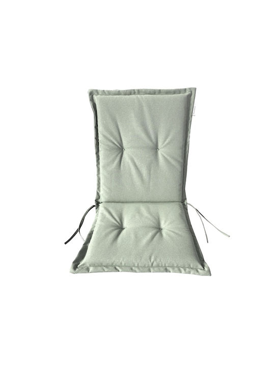 Ravenna Garden Chair Cushion with Back Green 48x100cm.