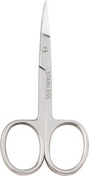 Titania Nail Scissors Stainless with Curved Tip 1pcs