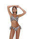 Bluepoint Underwire Bikini Bra with Adjustable Straps Brown