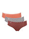 24/7 Weekend Hipster Γυναικεία Slip 3Pack Πολύχρωμο