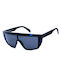 Italia Independent Sunglasses with Blue Plastic Frame and Blue Lens 0912.DHA.022