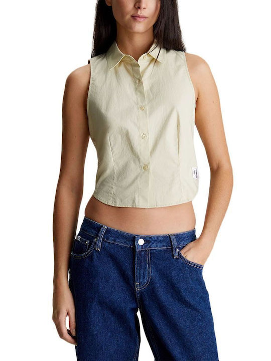 Women's Sleeveless Shirt Green