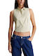 Women's Sleeveless Shirt Green