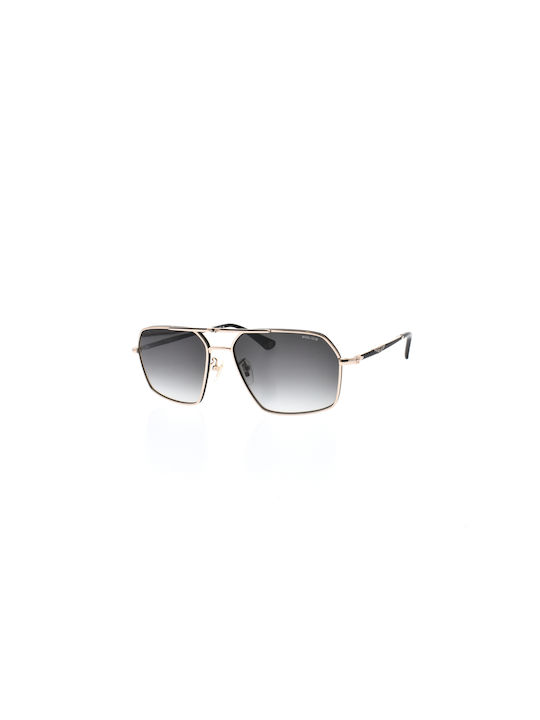 Police Sonnenbrillen mit Gold Rahmen und Gray Verlaufsfarbe Linse SPLL86 302Y