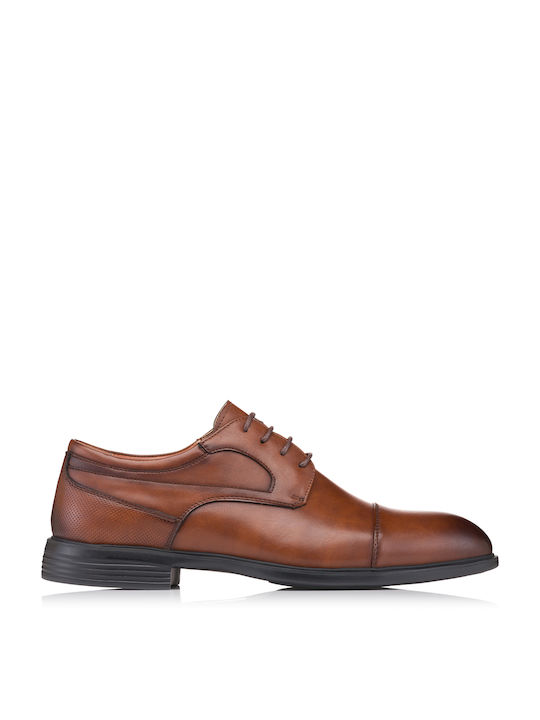 Cockers Men's Synthetic Leather Dress Shoes Brown