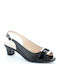 Leder Sandalen Anatomisch Schwarz