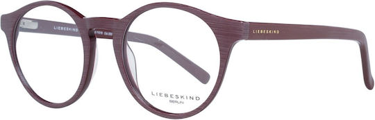 Liebeskind Plastic Eyeglass Frame Red 11018-00300