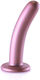 Κυρτό Ομοίωμα Σιλικόνης Smooth Silicone G Spot Dildo Rose Gold 15cm