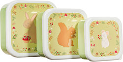 Sass & Belle Plastic Kids' Lunch Set