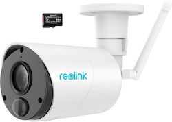 Reolink Argus Cameră de Supraveghere Wi-Fi 3MP Full HD+ Rezistentă la apă Pe baterie cu Comunicație Bidirecțională