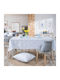 Teoran Tischtuch Cayo Blue 135x135cm