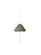 Faro Barcelona Outdoor Hanging Ceiling Light in Green Color 71584-11