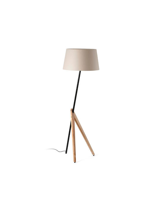 Faro Barcelona Treewood Φωτιστικό Δαπέδου Υ175xΜ45.1εκ. με Ντουί για Λαμπτήρα E27 Γκρι