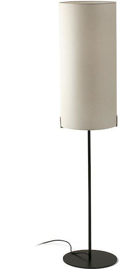 Faro Barcelona Stehleuchte H140xB30cm. mit Fassung für Lampe E27 Schwarz