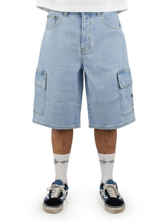 Homeboy X-tra Men's Shorts Jeans Light Blue