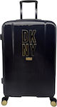 DKNY Großer Reisekoffer Black mit 4 Räder